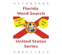 Florida Themed: Word Search Puzzles based on the State of Florida | 6x9 inches, 110 pages | 50+ Puzzles | United States Series