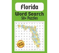 Florida Word Search Puzzle Book: Word Search with Easy to Read Print about Florida, Florida travel, Florida life and more | 6x9minches, 110 pages | ... Gift for Vacations, Holidays, and Free Times