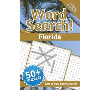 Florida Word Search Puzzle Book: Word Searches with Easy to Read Print about the US State of Florida | 6x9 inches, 110 pages | 50+ Puzzles ... Gift for Vacations, Holidays and Free Times