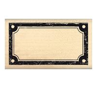 Florileges Design FD214039 Timbro Scrapbooking Singola Etichetta Beige, 4 x 7 x 2,5 cm