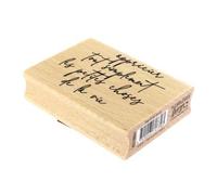 Florilèges Design - Timbro in legno, 60 x 80 mm