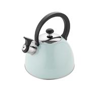 FLORINA Bollitore Acqua (2,5 l) I Bollitore da Fornello BRILLO I Bollitore con Manico in Bachelite I Antigraffio I Bollitore per Fornelli a Induzione, Gas, Elettrici I Colore: Menta