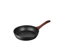 FLORINA MASTER BLACK Padella in alluminio 24 cm | Rivestimento antiaderente | Per tutti i tipi di piano cottura, compresa l'induzione | Manico ergonomico soft-touch | Resistente al calore