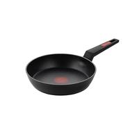 FLORINA Padella in alluminio Thermosensor 24 cm I Padella in alluminio forgiato I Indicatore di controllo termico I Rivestimento antiaderente I Adatta a tutti i tipi di piano cottura