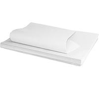 FLORIO CARTA - Confezione da 10 Fogli Formato 100x140 cm | Carta Kraft Colore Bianco da 80 gr Ottima per Imballi, Confezionare Regali, Imballi, Eventi Speciali o Usi Vari