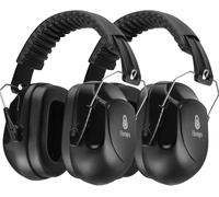 Floriogra 2 Pacchetti Cuffie Anti Rumore Adulto, 33dB Certificato CE, Protezione Uditiva per Lavoro, Autismo, Fai da te, Falciatura, Cantiere, Tiro, Casco Sensoriale, Riduzione del Rumore