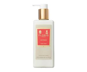 Floris Lozione per le mani London White Rose (250 ml) | Fragranza floreale delicata ed edificante | Facilmente assorbita non grassa | Contiene vitamine e oli | Scelta lussuosa progettata per