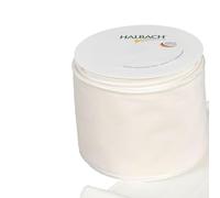 FloristryWarehouse Nastro natalizio in velluto color avorio, larghezza 100 mm, rotolo da 8 m con bordo cablato