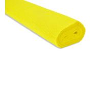 FloristryWarehouse Rotolo di carta crespa resistente all'acqua, 140 g, 50 x 250 cm, colore: giallo (tonalità 775)