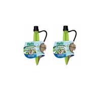 Florlis Disseta Piante Tekno, Irrigatore Automatico Regolabile, Cessione d'Acqua fino a 45 Giorni, Si adatta a bottiglie di plastica da 0,5-2 Litri. (2)