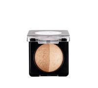 Flormar Cipria Cotta Fissante e Opacizzante - Cipria Viso Alta Pigmentazione con Effetto Naturale - Cipria in Polvere Compatta Facile da Sfumare e Lunga Durata per Ogni Tipo di Pelle, 023 Dual Gold