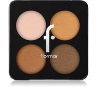 flormar Color Eyeshadow Palette palette di ombretti colore 003 Bronze Goddess 6 g