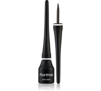 Flormar Dipliner – Alta pigmentazione Waterproof Nero intenso, punta in feltro sottile