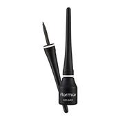 Flormar Dipliner – Alta pigmentazione Waterproof Nero intenso, punta in feltro sottile