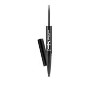 Flormar Extreme Tattoo Duo Liner-2-in-1 Eyeliner Waterproof e Gel Kajalstift-Gel Kajal per Trucco Occhi-Matita Interno Occhi Waterproof Morbida, Eyeliner Nero per Sguardo Intenso Effetto Smokey