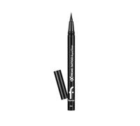 Flormar Extreme Tattoo - Eyeliner liquido altamente pigmentato con finitura opaca, formula resistente alle sbavature e pennello di precisione flessibile per un trucco intenso degli occhi, 001, nero