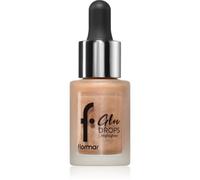 flormar Glow Drops Highlighter illuminante liquido colore 001 Moon Glow 14 ml