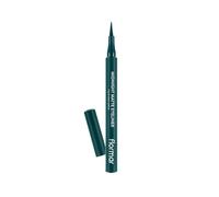 Flormar Midnight Matte Eyeliner - Eyeliner liquido waterproof ultra pigmentato e opaco - Punta in feltro flessibile per linee precise - No sbavature e lunga durata con asciugatura rapida, 04 Green