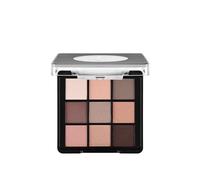 Flormar Palette Ombretti 9 Colori - Eyeshadow Palette Compatta con Texture Cremosa e Finish Opaco/Brillante, Ombretti Occhi Alta Pigmentazione a Lunga Durata, Trucco Nude e Smokey - 005 Nude Dude