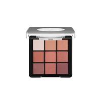 Flormar Palette Ombretti 9 Colori - Eyeshadow Palette Compatta con Texture Cremosa e Finish Opaco/Brillante, Ombretti Occhi Alta Pigmentazione a Lunga Durata, Trucco Nude e Smokey - 003 Sunset