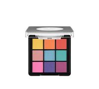 Flormar Palette Ombretti 9 Colori - eyeshadow palette compatta con texture cremosa, finish opaco/brillante, ombretti alta pigmentazione e lunga durata, trucco nude e smokey, 002 Ready The Party