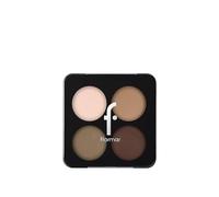Flormar Palette Ombretti Occhi 4 Colori Compatti, Nude Versatile e Portatile, Ombretto Marrone e Nude Facile da Sfumare-Eyeshadow Palette a Lunga Durata, 004 Swiss Chocolate