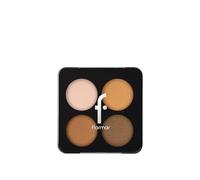 Flormar Palette Ombretti Occhi 4 Colori Compatti, Nude Versatile e Portatile, Ombretto Marrone e Nude Facile da Sfumare-Eyeshadow Palette a Lunga Durata, 003 Bronze Goddess