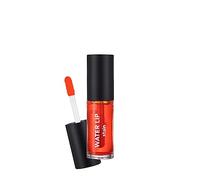 Flormar Water Lip Stain Peel Off - Tinta Labbra Peel Off Lunga Durata, Effetto Tattoo, Finitura Lucida, Leggera, Tinta Labbra Waterproof e Semipermanente per un Make-up Naturale, 004 Orange Juice