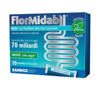 Sandoz Integratore FlorMidabil Daily – Equilibrio della flora intestinale con Stevia – 10 bustine