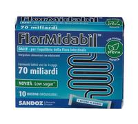 FlorMidabil Daily Polvere Integratore Fermenti Lattici 10 Bustine