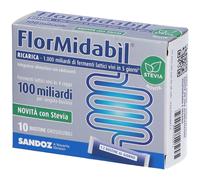 FlorMidabíl Ricarica Bustine con Stevia 10 pz Bustina