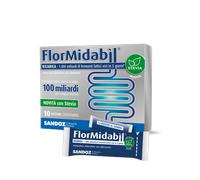 FlorMidabil Ricarica Integratore con Fermenti Lattici con Stevia 10 Bustine Orosolubili