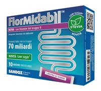 FlorMidabil Ultra con vitamine del gruppo B con Stevia 10 bustine orosolubili