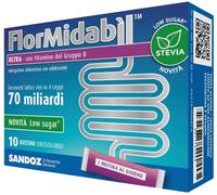 FlorMidabil Ultra con vitamine del gruppo B con Stevia 10 bustine orosolubili