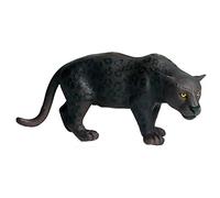 FLORMOON Pantera Chiusa Bocca Figurine Realistico Giocattolo Pantera Figura animale Giocattoli educativi precoci Progetto di scienze Natale Regalo di compleanno per bambini