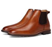 Florsheim Anthem - Stivali Chelsea da uomo, punta liscia, Sella Tan Liscia, 41 EU