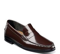 Florsheim Berkley Flex Penny Mocassini Uomo, Borgogna, 46 EU