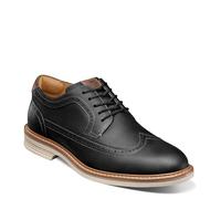 Florsheim Da uomo, Norwalk Wingtip Oxford, Cavallo Pazzo Nero, 40.5 EU