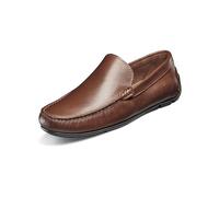 Florsheim Lago Venetian Loafer, Mocassino Uomo, Cognac Macinato, 42.5 EU Larga