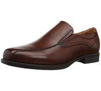 Florsheim Men's Medfield Bike Toe Slip Loafer Dress Shoe, Cognac, 10.5 3E US
