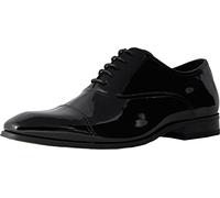 Florsheim Men's Tux cap Toe Tuxedo Formal Oxford, Black Patent, 9 D US