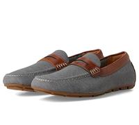 Florsheim Mocassini da uomo in maglia a mocassino, stile pilota Penny Driver, Grigio, Multicolore, 42 EU