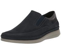Florsheim Mocassini da Uomo Motion Moc Toe Slip-on, Nabuk Blu Navy, 43 EU