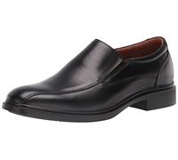 Florsheim Pantofole da Uomo Forecast Waterproof Bike Toe Slip-on, Black Smooth, 9
