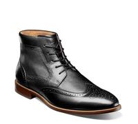 Florsheim Rucci Wingtip Boot, Stivali alla Moda Uomo, Nero, 40.5 EU