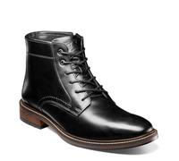 Florsheim Stivale da uomo Forge con punta semplice in pizzo nero, nero, 10 Wide