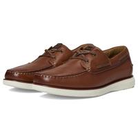 Florsheim Tropics - Scarpe da barca da uomo in pizzo elastico, Cognac, 42.5 EU