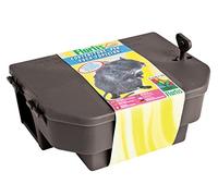 Flortis 1330175 Contenitore Esca Topicidi per la Cattura dei Topi, 16x23x8.5 cm