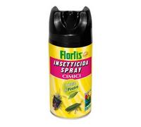 4 INSETTICIDA SPRAY CONTRO LE CIMICI 300 ML FLORTIS PROTEZIONE CASA ESTERNO