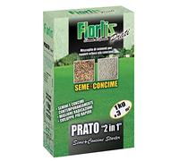 Flortis 4356180 Prato Starter 2 in 1, 1000 g, Seme e Concime, 7.6x19x30.3 cm